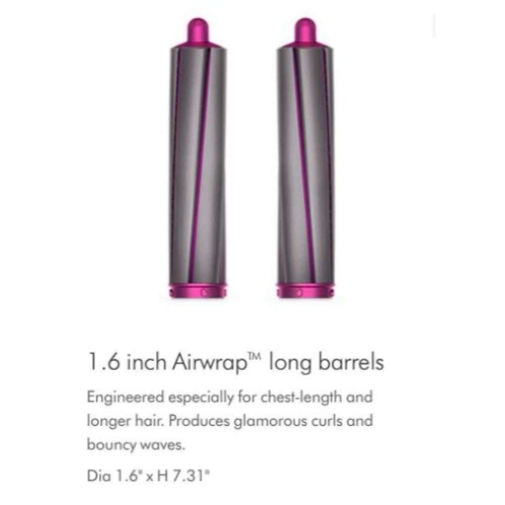 1.6" Long Barrels (set) 40mm NEW IN BOX for Dyson Airwrap